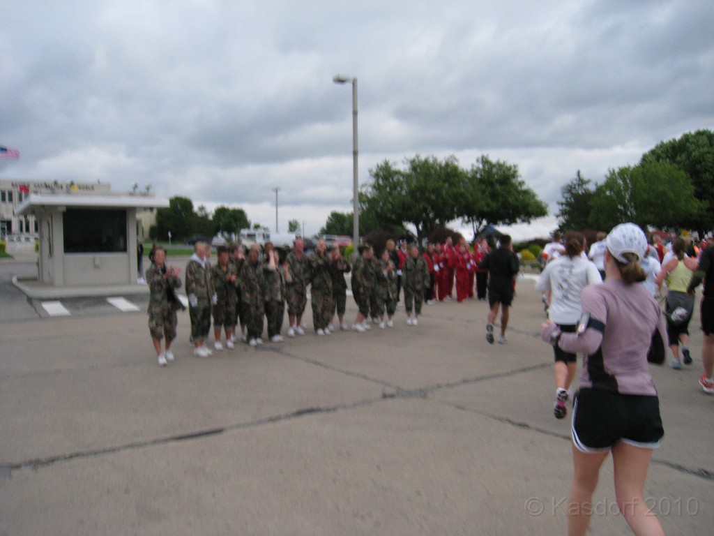 Indy Mini-Marathon 2010 240.jpg - The Indy MIni-Marathon is a half marathon which features a lap around the famed Indianapolis Motor Speedway. I ran the race held on May 8, 2010 which was a windy and cool day.